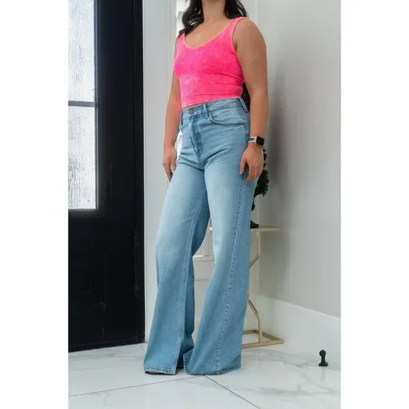 High Rise Nineties Flare KanCan